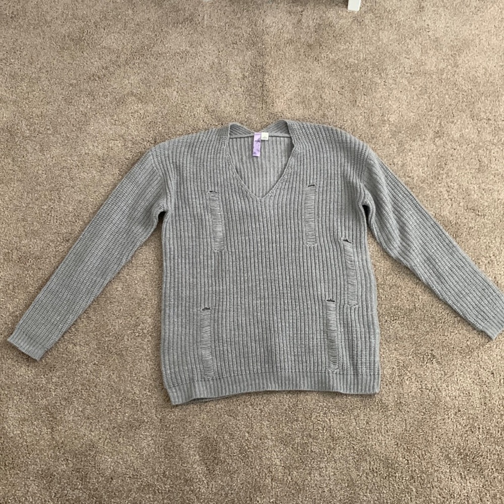 Oversized Gray Sweater